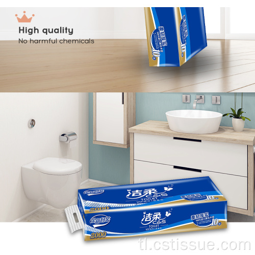 C&amp;S premium na kalidad ng biodegradable toilet tissue paper
